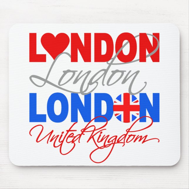 London mousepad musmatta (Framsidan)