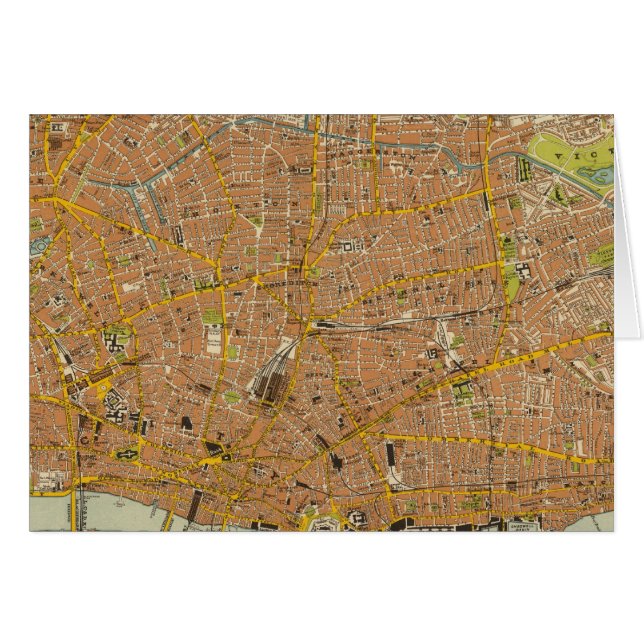 London Northeast Hälsningskort (Framsidan Horizontal)