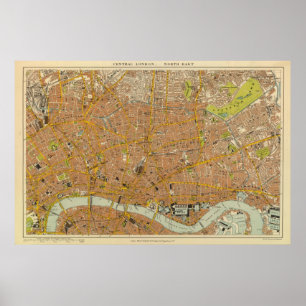 London Northeast Poster