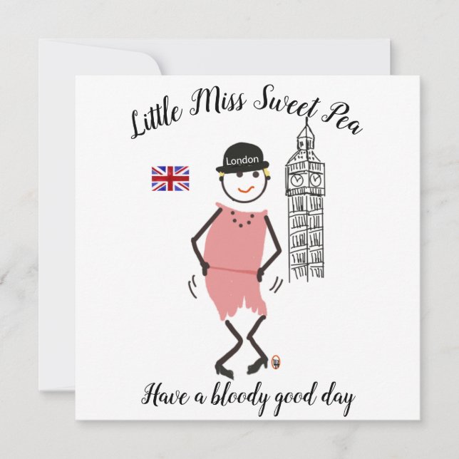 London Note Card Anteckningskort (Framsida)