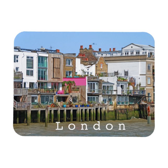 London nr 43 magnet (Horisontell)