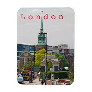 London nr 6. Flexibel fotomagnet Magnet
