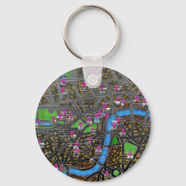 London Nyckelring (Framsida)