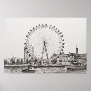 London Öga 30/10/2006 Poster