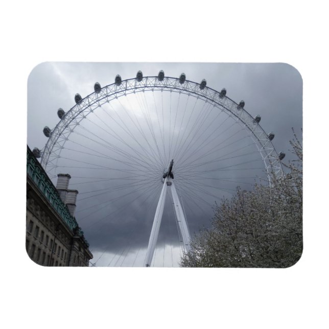 London Öga 3"x4" Magnet (Horisontell)