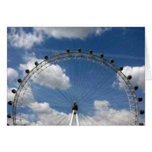 london öga cirkulär hälsningskort