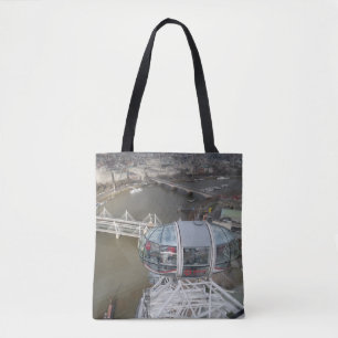 London Öga City View Tote Bag Tygkasse