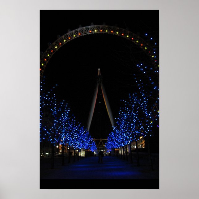 London Öga efter Night Poster (Framsidan)