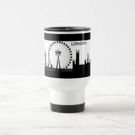 London Öga Ferris Wheel England London Skyline Mug Resemugg