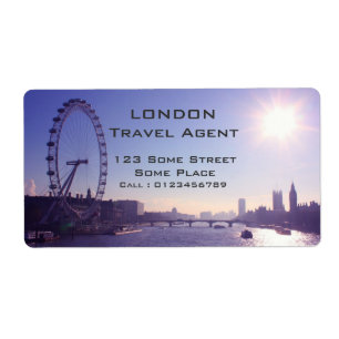 London öga fraktsedel