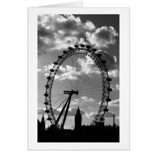 London Öga Hälsningskort