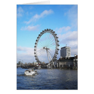 London Öga Hälsningskort