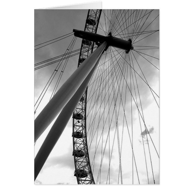 London öga hälsningskort (Framsidan)