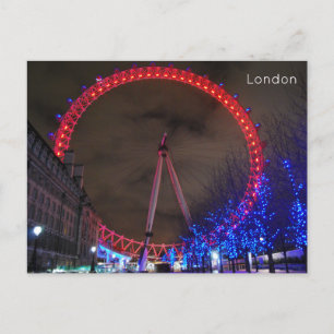 London Öga Helg Vykort