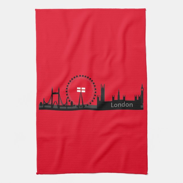 London Öga Kitchen Towels Kökshandduk (Vertikal)