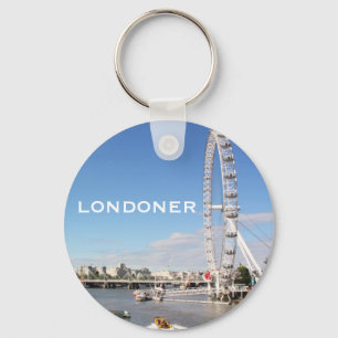London öga nyckelring