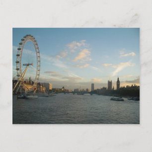 London Öga och Europaparlamentet Vykort