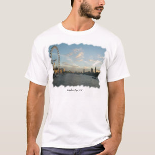 London öga och parlament t-shirt