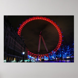 London Öga Poster