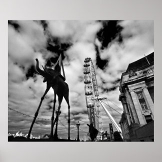 London Öga Poster