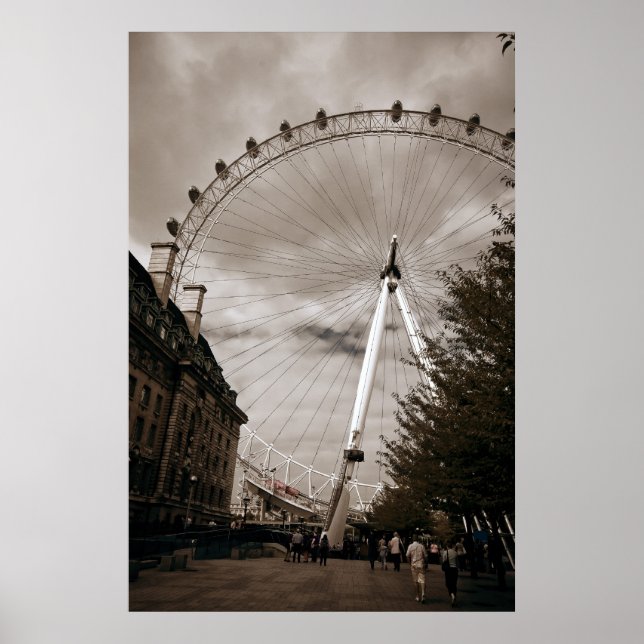 London Öga Poster (Framsidan)