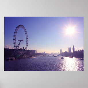 London öga poster
