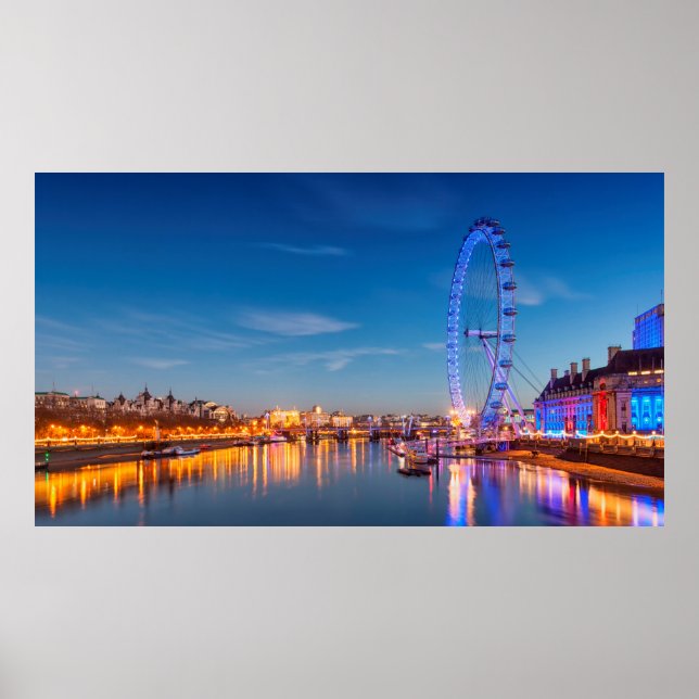 London Öga Poster (Framsidan)