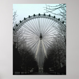 London Öga Poster