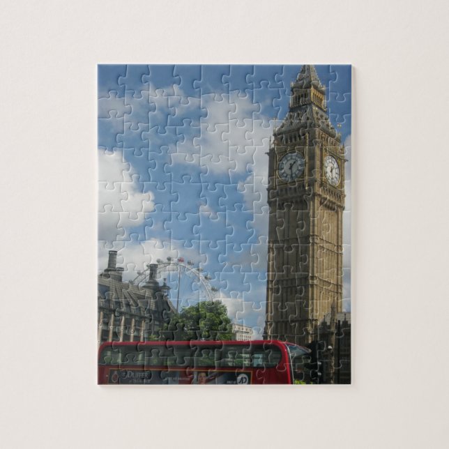 London öga & stora Ben Pussel (Vertikal)