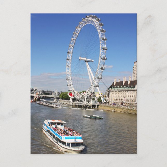 London Öga Vykort (Framsida)