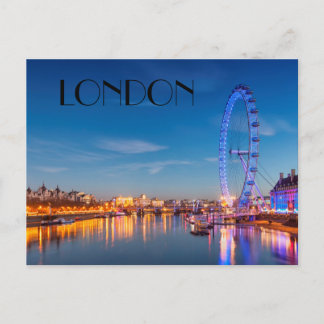 London Öga Vykort