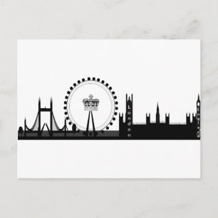 London öga vykort