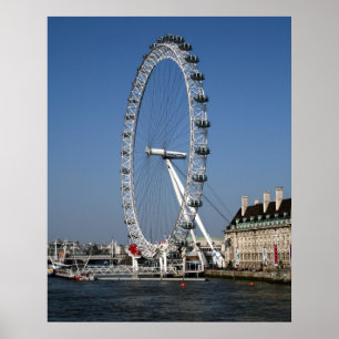 London ögaaffisch poster