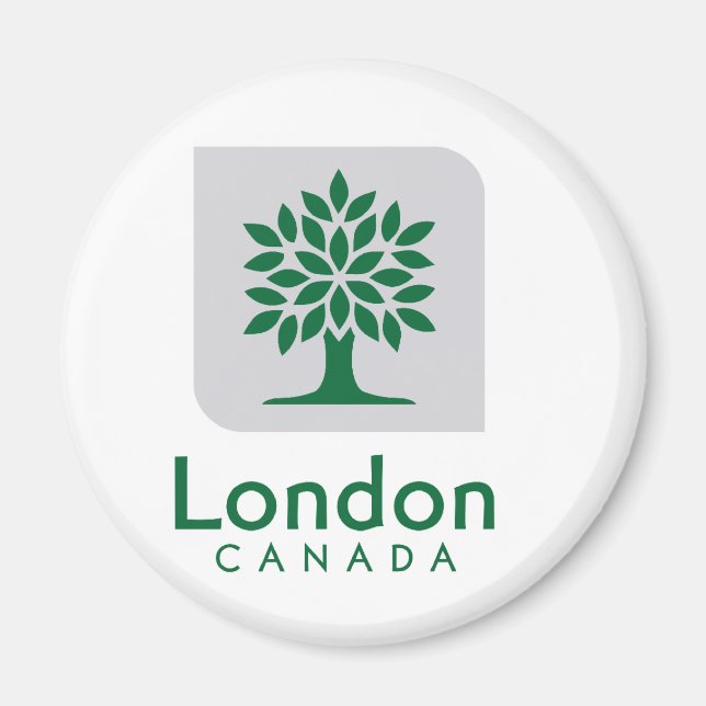 London, Ontario flagga Magnet (Framsidan)