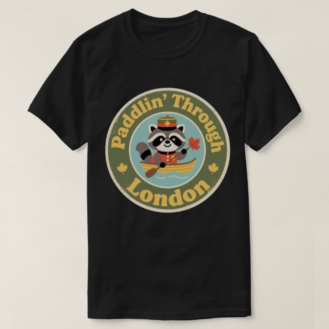 London Ontario Utomhus T Shirt (Design framsida)