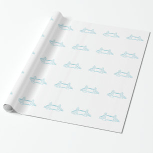 London överbryggar landmarken presentpapper