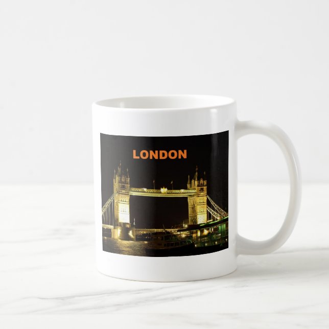 London överbryggar (St.K) Kaffemugg (Höger)