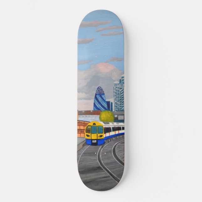 London Overground Mini Skateboard Bräda 18,5 Cm (Framsida)