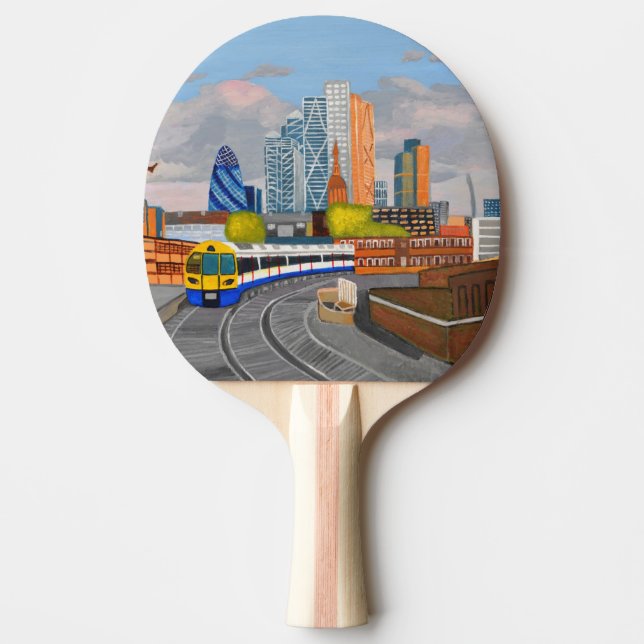 London Overground Ping Pong Paddles Pingisracket (Framsidan)