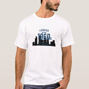 London på 1960-talet design t-shirts