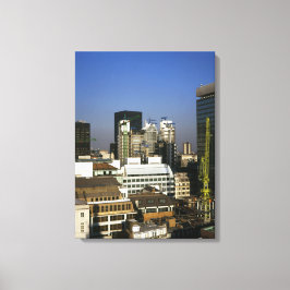 London på 1990-talet canvastryck