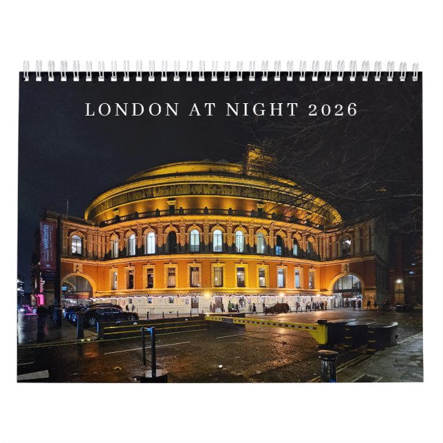 London på natten 2026 Kalender (Omslag)