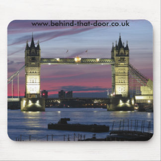 London på natten - Mousepad Musmatta
