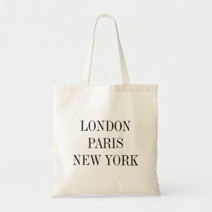 London, Paris, New York Tygkasse