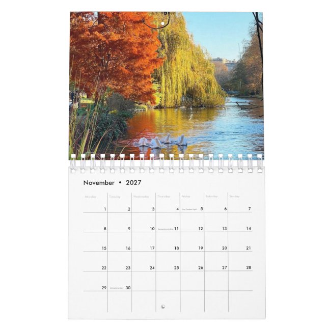 London Park Wildlife Lugnhet Kalender (Nov 2027)