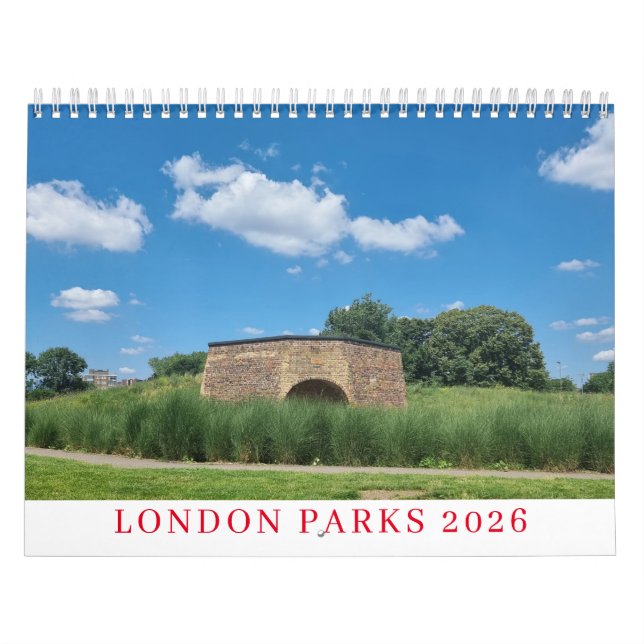 London parks 2026 calendar kalender (Omslag)
