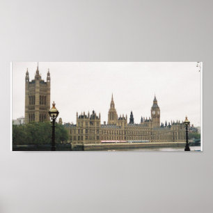 London parlament poster