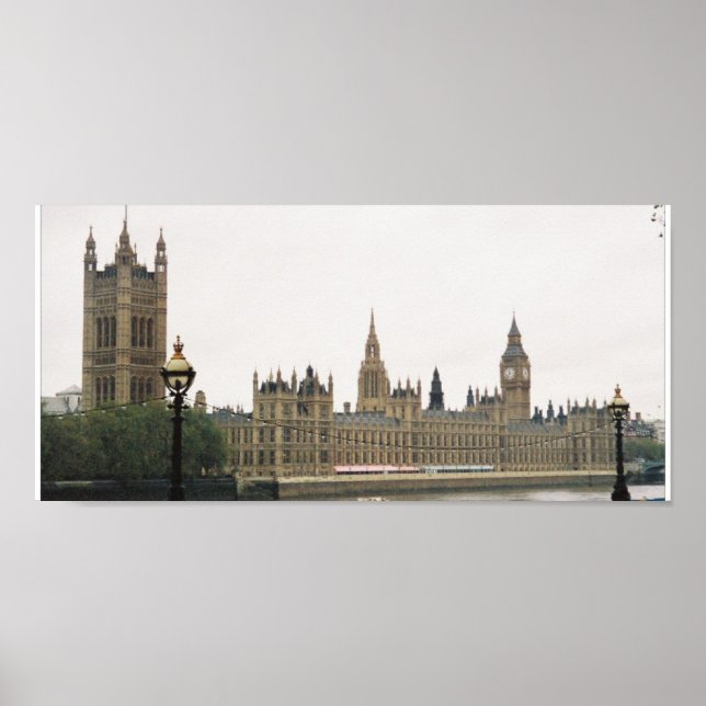 London-parlamentet Poster (Framsidan)