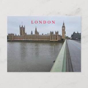 London Parlamentets hus vykort
