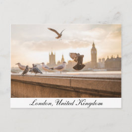 London, parlamentets vykort